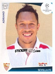 Sticker Adriano Correia - UEFA Champions League 2009-2010 n. 421 - Panini