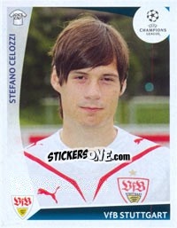 Sticker Stefano Celozzi - UEFA Champions League 2009-2010 n. 452 - Panini
