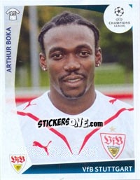 Sticker Arthur Boka - UEFA Champions League 2009-2010 n. 453 - Panini
