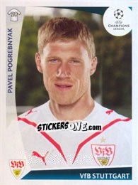 Sticker Pavel Pogrebnyak - UEFA Champions League 2009-2010 n. 461 - Panini