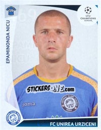 Sticker Epaminonda Nicu - UEFA Champions League 2009-2010 - Panini