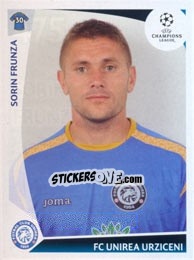 Sticker Sorin Frunza - UEFA Champions League 2009-2010 - Panini