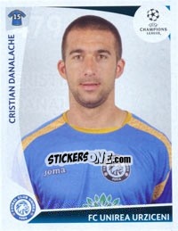 Cromo Cristian Danalache - UEFA Champions League 2009-2010 - Panini