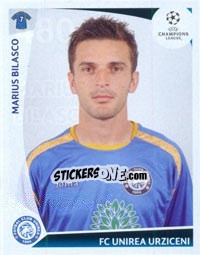 Sticker Marius Bilasco - UEFA Champions League 2009-2010 - Panini