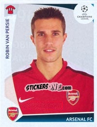 Figurina Robin van Persie - UEFA Champions League 2009-2010 - Panini