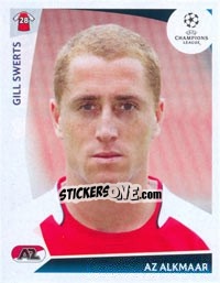 Sticker Gill Swerts - UEFA Champions League 2009-2010 - Panini