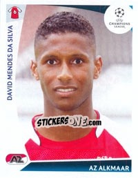 Figurina David Mendes Da Silva - UEFA Champions League 2009-2010 - Panini