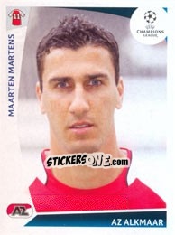 Sticker Maarten Martens - UEFA Champions League 2009-2010 - Panini