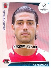 Figurina Graziano Pelle - UEFA Champions League 2009-2010 - Panini