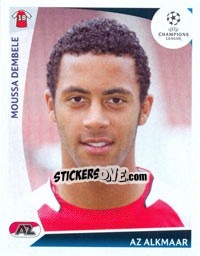 Figurina Mousa Dembele - UEFA Champions League 2009-2010 - Panini