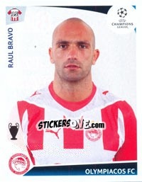 Sticker Raul Bravo - UEFA Champions League 2009-2010 - Panini