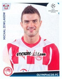 Cromo Michal Zewlakow - UEFA Champions League 2009-2010 - Panini