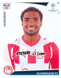 Sticker Leonardo - UEFA Champions League 2009-2010 - Panini