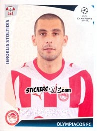 Sticker Ieroklis Stoltidis - UEFA Champions League 2009-2010 - Panini