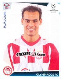 Sticker Jauad Zairi - UEFA Champions League 2009-2010 - Panini