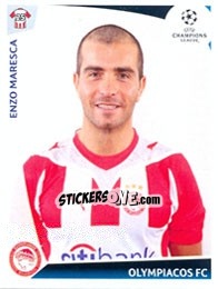 Sticker Enzo Maresca - UEFA Champions League 2009-2010 n. 527 - Panini
