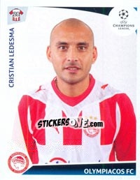 Figurina Cristian Ledesma - UEFA Champions League 2009-2010 - Panini