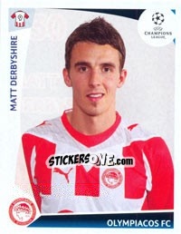 Sticker Matt Derbyshire - UEFA Champions League 2009-2010 - Panini