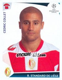 Sticker Cedric Collet - UEFA Champions League 2009-2010 - Panini