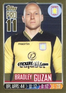 Sticker Bradley Guzan - Premier League Inglese 2013-2014 - Topps