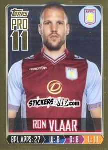 Figurina Ron Vlaar - Premier League Inglese 2013-2014 - Topps