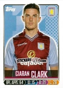 Cromo Ciaran Clark - Premier League Inglese 2013-2014 - Topps