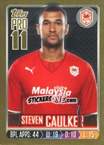 Sticker Steven Caulker - Premier League Inglese 2013-2014 - Topps