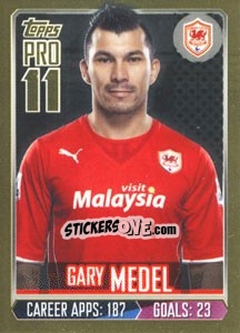 Cromo Gary Medel - Premier League Inglese 2013-2014 - Topps