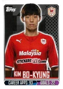 Sticker Kim Bo-Kyung - Premier League Inglese 2013-2014 n. 46 - Topps