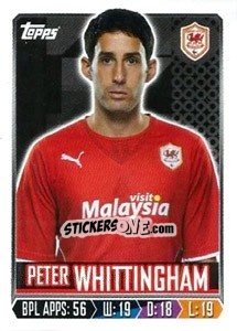 Figurina Peter Whittingham - Premier League Inglese 2013-2014 - Topps
