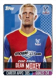 Figurina Dean Moxey - Premier League Inglese 2013-2014 n. 72 - Topps