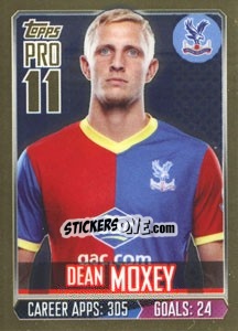 Figurina Dean Moxey - Premier League Inglese 2013-2014 - Topps