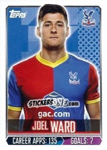 Sticker Joel Ward - Premier League Inglese 2013-2014 n. 73 - Topps