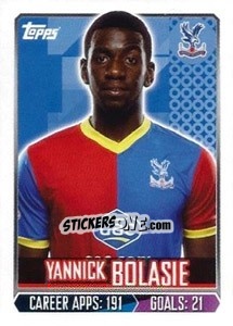 Sticker Yannick Bolasie - Premier League Inglese 2013-2014 - Topps