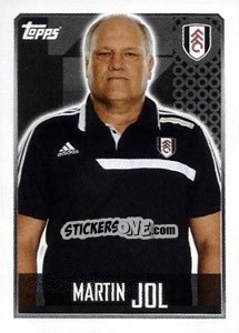 Figurina Martin Jol - Premier League Inglese 2013-2014 - Topps