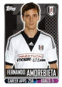Sticker Fernando Amorebieta - Premier League Inglese 2013-2014 n. 104 - Topps