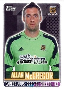 Sticker Allan McGregor - Premier League Inglese 2013-2014 - Topps