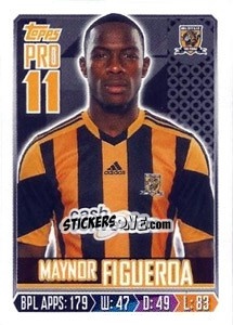 Sticker Maynor Figueroa - Premier League Inglese 2013-2014 - Topps