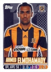 Figurina Ahmed Elmohamady - Premier League Inglese 2013-2014 - Topps