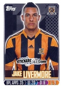 Sticker Jake Livermore - Premier League Inglese 2013-2014 - Topps