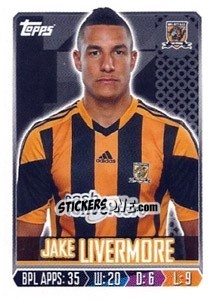 Sticker Jake Livermore - Premier League Inglese 2013-2014 n. 126 - Topps