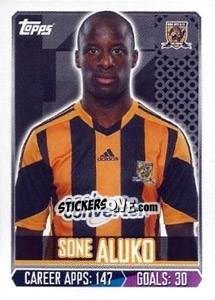 Sticker Sone Aluko - Premier League Inglese 2013-2014 n. 127 - Topps