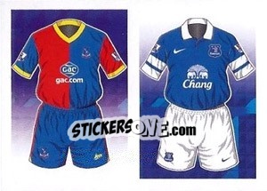 Sticker Crystal Palace / Everton - Premier League Inglese 2013-2014 n. 165 - Topps