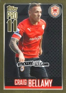 Sticker Craig Bellamy - Premier League Inglese 2013-2014 n. 175g - Topps