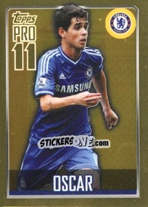 Sticker Oscar - Premier League Inglese 2013-2014 n. 176g - Topps