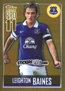 Sticker Leighton Baines - Premier League Inglese 2013-2014 n. 178g - Topps
