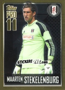 Sticker Maarten Stekelenburg - Premier League Inglese 2013-2014 - Topps