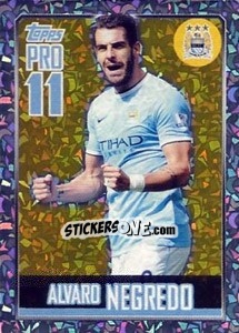 Sticker Álvaro Negredo - Premier League Inglese 2013-2014 - Topps