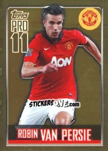 Sticker Robin van Persie - Premier League Inglese 2013-2014 n. 183g - Topps