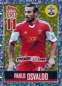 Sticker Pablo Osvaldo - Premier League Inglese 2013-2014 - Topps